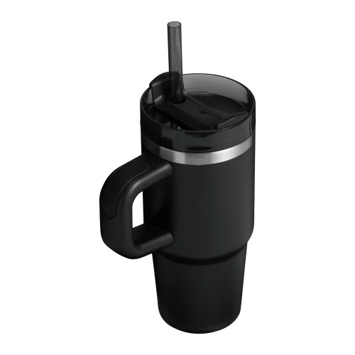 Stanley 20 oz Quencher H2.0 FlowState Black 2.0 Tumbler back