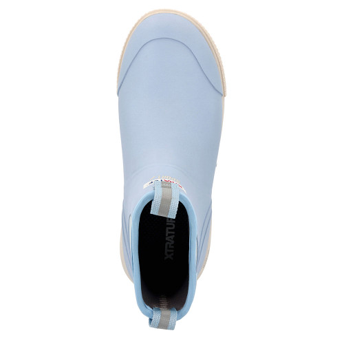 Women's Xtratuf Ankle Deck Boots Sport - Skyway Blue Top View