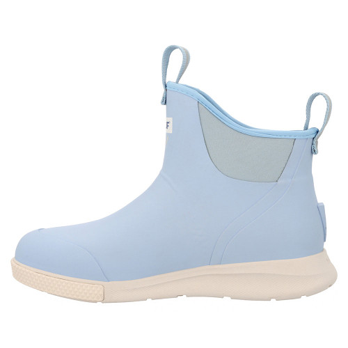 Women's Xtratuf Ankle Deck Boots Sport - Skyway Blue Instep