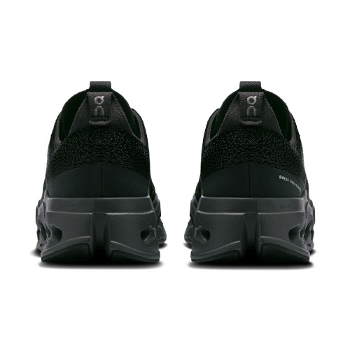 Men's On Cloudsurfer Max Running Shoes Wide Black Eclipse heel