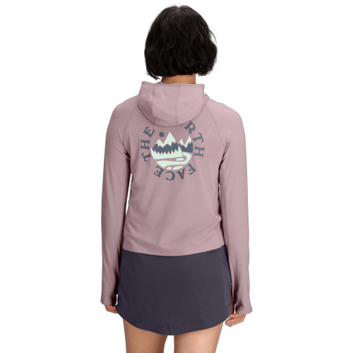 Women's The North Face Sunrise Escape Performance Hoodie 0SO Metal Pink Main