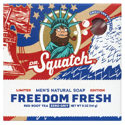 Dr. Squatch Freedom Fresh Bar Soap Main