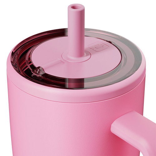 BruMate 30 oz Era Straw Tumbler - Primrose Lid Open