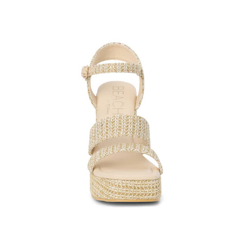 Women's Matisse Alessia Platform Heels - Beige Front View