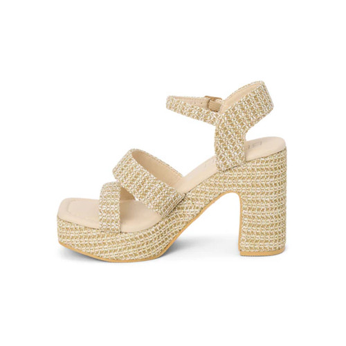 Women's Matisse Alessia Platform Heels - Beige Instep