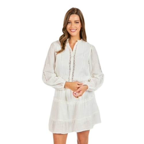 Women's Sadie & Sage So Cal Mini Dress - Ivory | Eagle Eye Outfitters