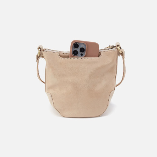HOBO Lexi Crossbody - Frosted Pearl Back Of Bag