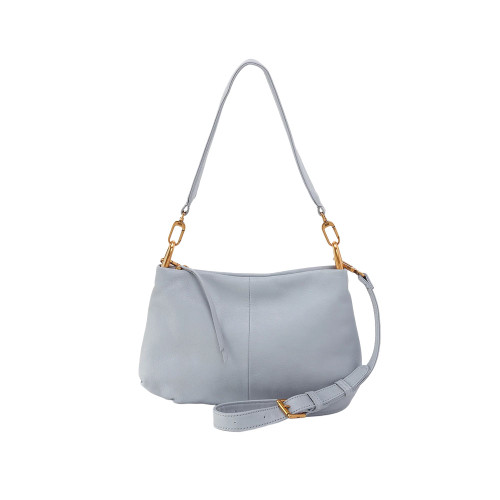 HOBO Advance Shoulder Bag Indigo Cloud Front Of Bag