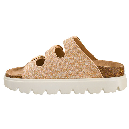 Women's Corkys Threes Company Flatform Sandals - Raffia | Eagle