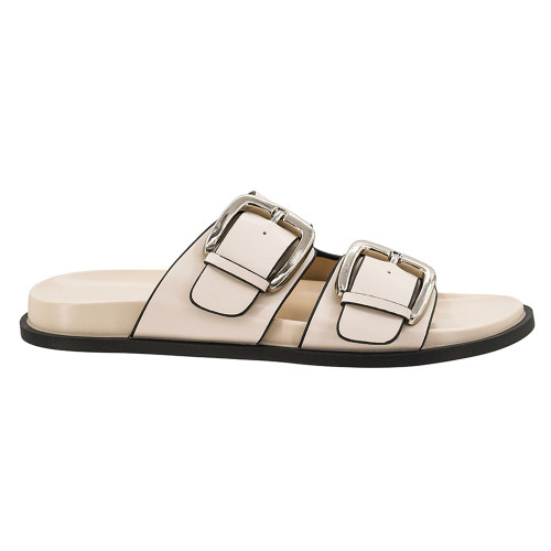 Women's Corkys Private Jet Slide Sandals - Ivory Outer Side