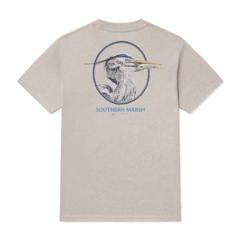 Boys' Southern Marsh Dinner Circle Washed Oatmeal Gray T-Shirt
