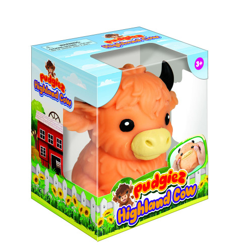 Master Toys Pudgiez Highland Cow Toy Assorted Main