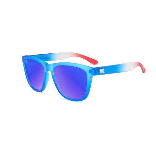 Kids' Knockaround Premiums Round Sunglasses - Rocket Pop Side View