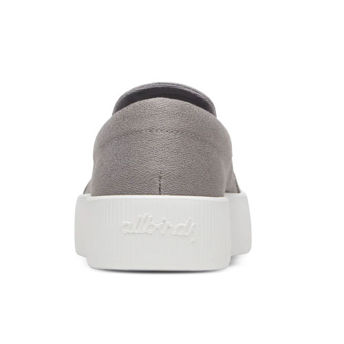 Women's Allbirds Lounger Lift Sneakers - Medium Grey Heel