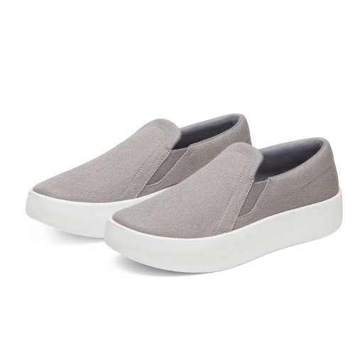 Women's Allbirds Lounger Lift Sneakers - Medium Grey Main