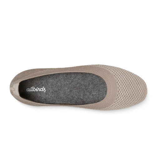 Women's Allbirds Tree Breezer Flats - Mushroom Upper