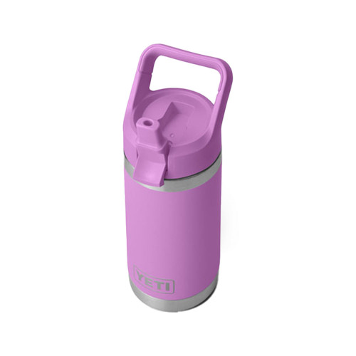 YETI 12 oz Rambler Jr Kids Water Bottle - Desert Bloom Angled Straw Up