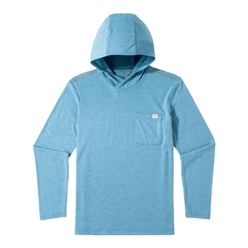 Boys' Marsh Wear Buxton Tech Hoodie Niagara Mist Heather Main