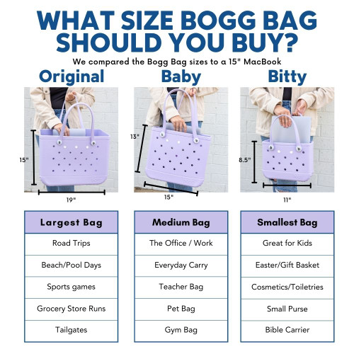 Bogg Bag tote size comparison