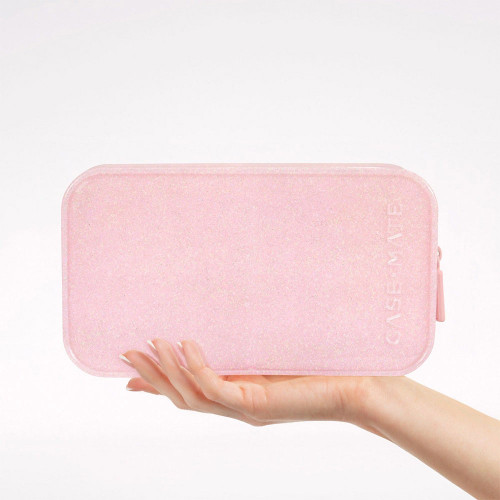 Case-Mate Jelly Pouch Makeup Ballet Pink Twinkle Bag model