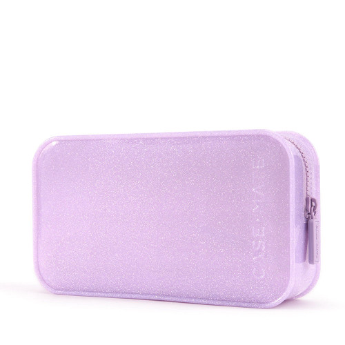 Case-Mate Jelly Pouch Makeup Stardust Twinkle Purple Bag
