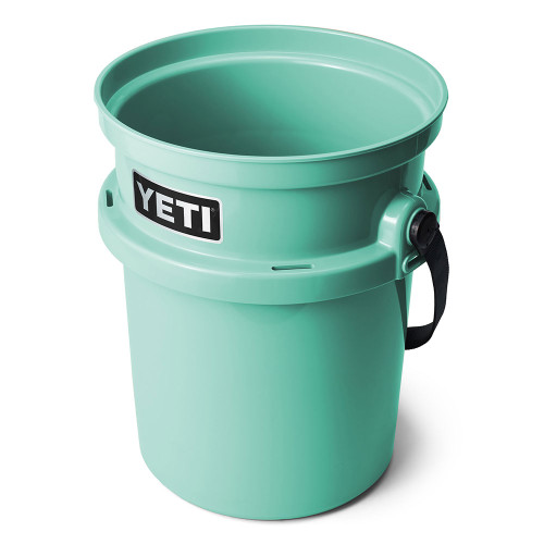 YETI Loadout Seafoam Green Bucket angle