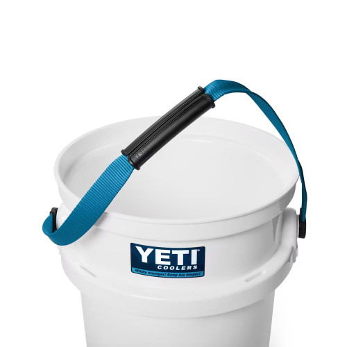 YETI Loadout Bucket - White/Blue | Eagle Eye Outfitters