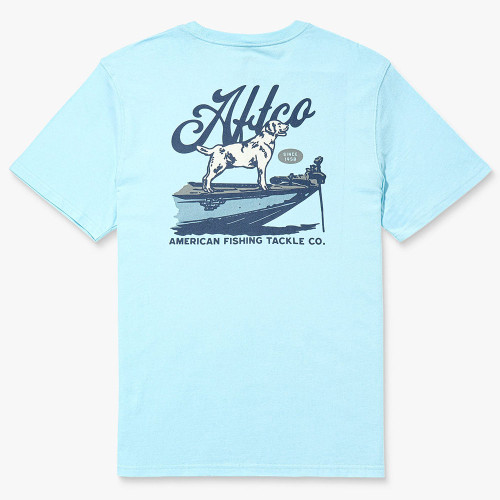 Men's AFTCO Co Pilot T-Shirt Clearwater Swatch