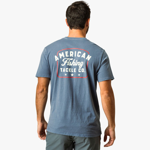 Men's AFTCO Memphis T-Shirt Bering Sea Main