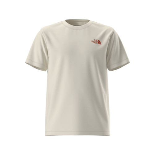 Girls' The North Face Stay Exploring T-Shirt QLI White Dune Front