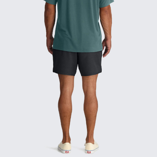 Men's Free Fly 5.5" Reverb Anthracite Black Short model back