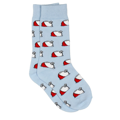 Boys' Properly Tied Lucky Duck Socks - Bobbers Full View Of Socks