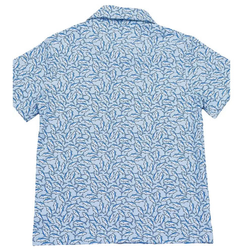 Boys' Saltwater Boys Inshore Performance Polo - Tuna Back