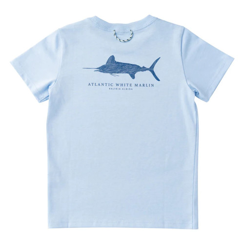 Toddler Boys' Prodoh Cotton Windsurfer Blue T-Shirt