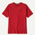 Men's Patagonia Short Sleeve P-6 Logo Amanita Red Responsibili-Tee front Men's Patagonia Short Sleeve P-6 Logo Amanita Red Responsibili-Tee front
