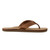 Men's Reef Draftsmen Leather Flip Flops Side View
