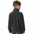Boys' Columbia Steens Mountain™ II Fleece Charcoal Heather Jacket  Back Boys' Columbia Steens Mountain™ II Fleece Charcoal Heather Jacket  Back