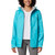 Women's Columbia Arcadia II Rain Geyser Blue Jacket open Women's Columbia Arcadia II Rain Geyser Blue Jacket open