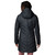 Women's Columbia Heavenly Long Hooded Black Jacket back Women's Columbia Heavenly Long Hooded Black Jacket back