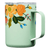 Corkcicle 16 oz. Coffee Mug - Gloss Mint Lively Floral Back Corkcicle 16 oz. Coffee Mug - Gloss Mint Lively Floral Back
