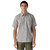 Men's Patagonia Short Sleeve Go To Button Up Bees & Flowers Salt Gray Shirt front