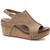 Women's Corkys Carley Wedge Sandals Taupe Main