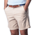 Men's Coastal Cotton Performance Stretch Tour Short Sandstone Front