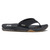 Men's Reef Fanning Sandals Black And Silver Side