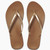 Women's Reef Cushion Bounce Slim Flip Flops TAH-Tan/Champagne Top
