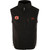 Men's Drake Auburn Camp Fleece Black Vest