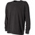 Men's SAXX 3Six Five Crew Sweatshirt Black Heather Front Men's SAXX 3Six Five Crew Sweatshirt Black Heather Front