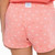 Women's Southern Tide Skipjack Lounge Citrus Punch Shorts back Closeup
