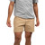 Men's Chubbies 5.5" The Travertines Flat Front Stretch Medium Khaki Short front
