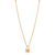 Sahira Jane Lock Gold Necklace